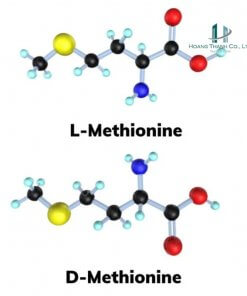 DL-Methyonine (HO₂CCHCH₂CH₂SCH₃)