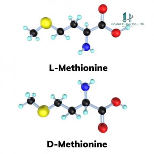 DL-Methyonine (HO₂CCHCH₂CH₂SCH₃)